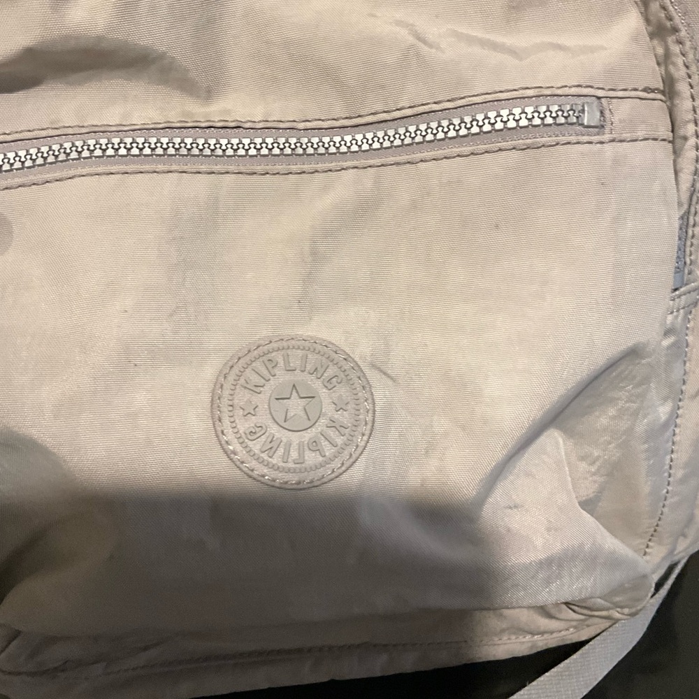 Kipling Gray Backpack - Picture 2 of 16